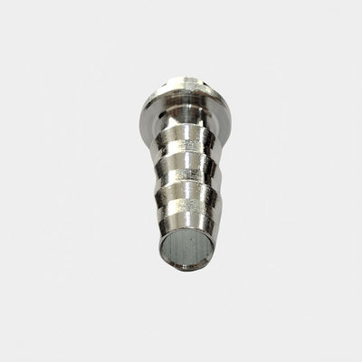Servicios de micro mecanizado de OEM Rivets de aluminio de acero inoxidable de plata mecanizada por CNC
