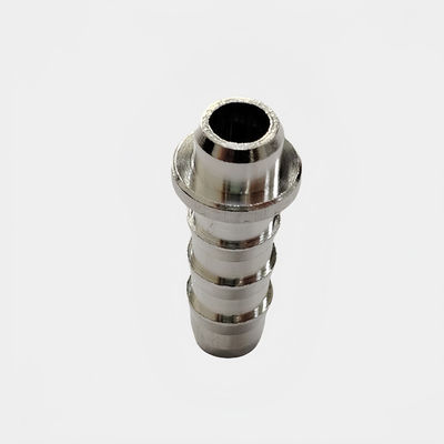 Servicios de micro mecanizado de OEM Rivets de aluminio de acero inoxidable de plata mecanizada por CNC