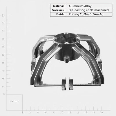 Personalización de aleación de presión de fundición de piezas de aluminio de fundición de piezas de automóviles