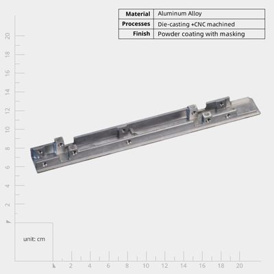 Conectores de fundición a presión de aleación de aluminio para dispositivos electrónicos