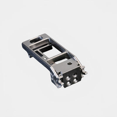 Componentes estructurales ensamblados de metal de precisión personalizados de aluminio de grado industrial fundición a presión con níquel de chapa