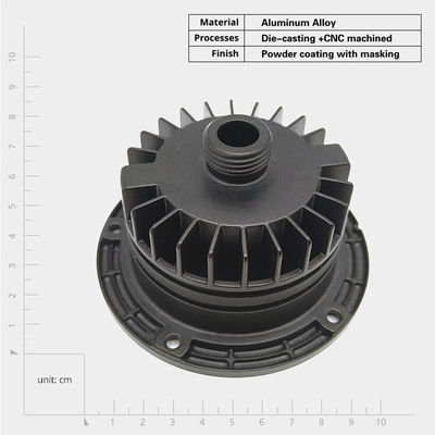 Excelente resistencia a la corrosión de aluminio fundido por inmersión en el disipador de calor para dispositivos electrónicos