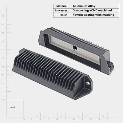 Diseno de calor de aluminio versátil y ligero con alta conductividad térmica