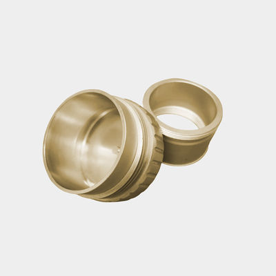 OEM piezas de metales preciosos mecanizadas con precisión Mecanizado CNC Mecanizado de fresado Componentes de torneado