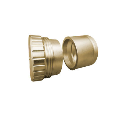 OEM piezas de metales preciosos mecanizadas con precisión Mecanizado CNC Mecanizado de fresado Componentes de torneado