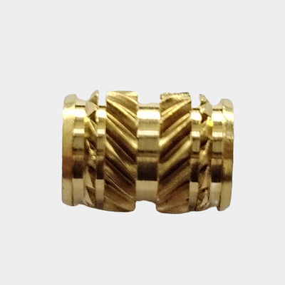 M2 M3 M4 M5 M6 M8 Nucleo de inserción roscado de latón Nucleo de inserción roscado para torsión CNC