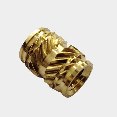 M2 M3 M4 M5 M6 M8 Nucleo de inserción roscado de latón Nucleo de inserción roscado para torsión CNC