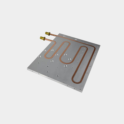 Conductividad térmica refrigeración de placas de metal frío Sink de calor con sistema de enfriamiento de líquido