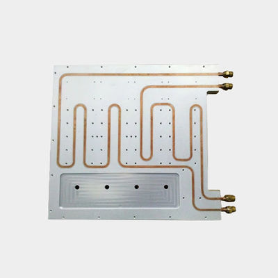 Conductividad térmica refrigeración de placas de metal frío Sink de calor con sistema de enfriamiento de líquido
