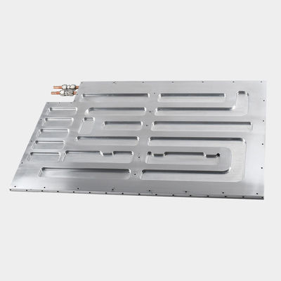 Diseno térmico de placa fría de aluminio con alta conductividad térmica y velocidad de flujo