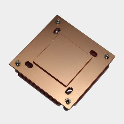 Montaje de tornillo de disipador de calor con aleta de cobre para AMD Intel GPU/CPU