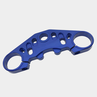 OEM CNC forjar aleación de aluminio superior máquina CNC de motocicleta superior de sujeción triple panel de soporte de tenedor de tenedor superior