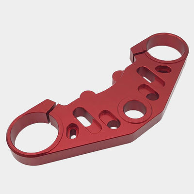 OEM CNC forjar aleación de aluminio superior máquina CNC de motocicleta superior de sujeción triple panel de soporte de tenedor de tenedor superior