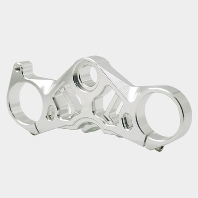 OEM CNC forjar aleación de aluminio superior máquina CNC de motocicleta superior de sujeción triple panel de soporte de tenedor de tenedor superior