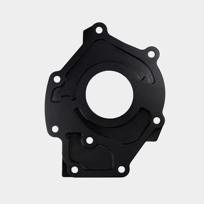 Panel decorativo de aluminio anodizado cepillado para montaje de tornillo de recinto electrónico