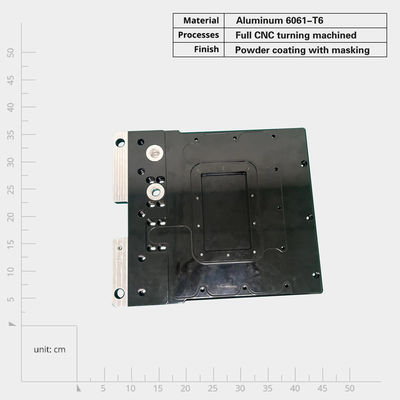 Panel frontal de aluminio ligero resistente a la corrosión con tratamiento de superficie anodizado