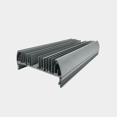 Profil de disipador de calor de aluminio extrudido con proceso de anodización de alta resistencia a la corrosión