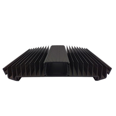 Dispensador de calor de extrusión de aluminio anodizado industrial personalizable para una refrigeración óptima