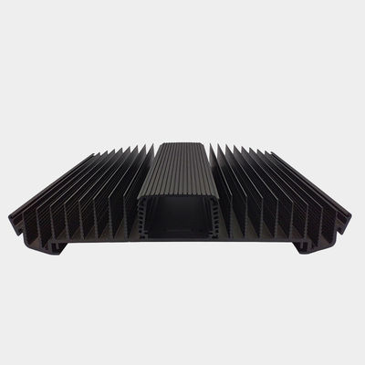 Dispensador de calor de extrusión de aluminio anodizado industrial personalizable para una refrigeración óptima