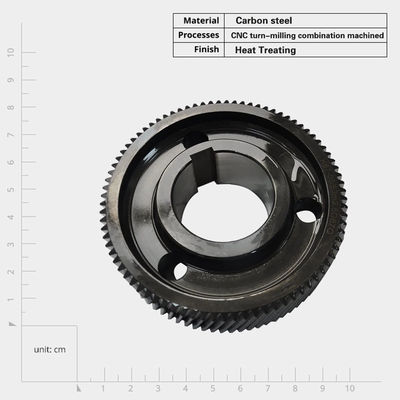 Equipo de engranaje de acero personalizado con trasmisión de perno, engranaje helicoidal para máquinas de procesamiento, fresadora CNC