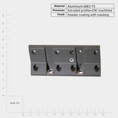 Parte de mecanizado de fresado CNC personalizado para equipos de comunicaciones Certificación RoHS