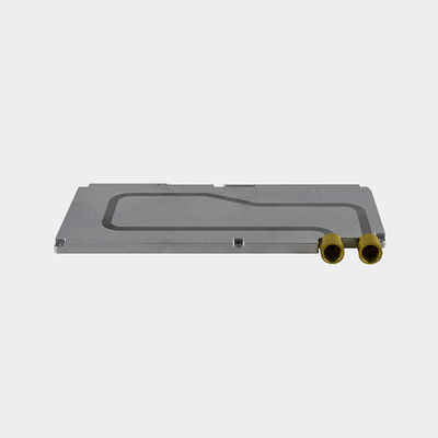 El sumidero de calor de placa fría de aluminio con alta velocidad de flujo y método de montaje por tornillo