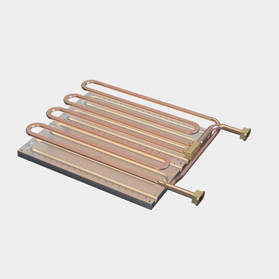 Sink de calor de placa fría de aluminio montado en tornillo para una transferencia de calor optimizada