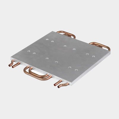 Envase montado en aluminio de refrigeración líquida de placa fría disipador de calor para control de temperatura extrema
