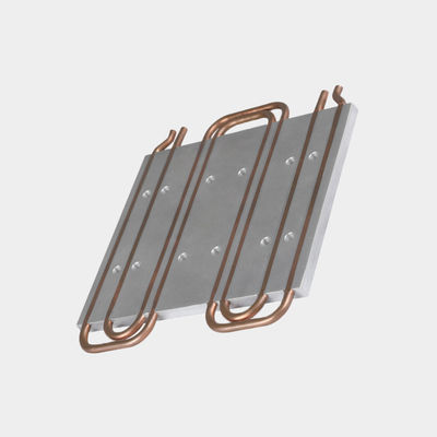 Envase montado en aluminio de refrigeración líquida de placa fría disipador de calor para control de temperatura extrema