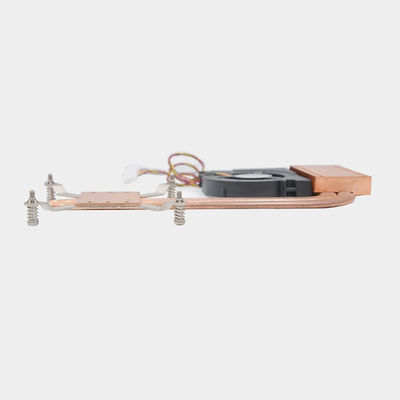 Exchanger de calor de cobre puro Fin tubo de disipador de calor personalizado para aplicaciones de refrigeración