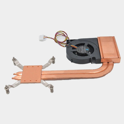 Exchanger de calor de cobre puro Fin tubo de disipador de calor personalizado para aplicaciones de refrigeración