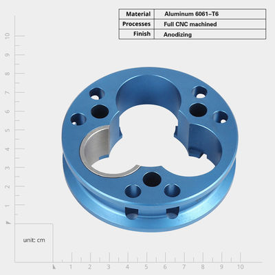 0.001mm Tolerancia Partes mecanizadas CNC con tecnología de rectificación de alta precisión