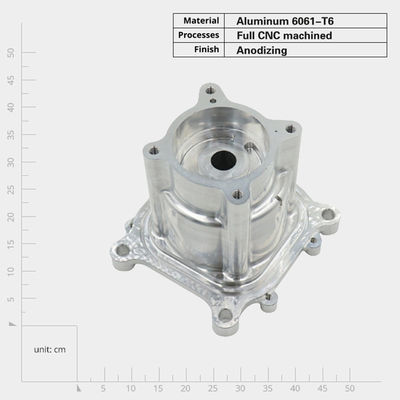 Servicios personalizados de mecanizado CNC de precisión de aluminio ligero